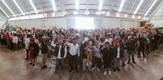 Jairo Morales encabeza entrega de apoyos en Huimilpan para productores frutales y piscícolas