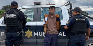 Masculino detenido por robo equiparado de vehículo