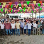 Entrega Marco Del Prete camiones recolectores en Pinal de Amoles