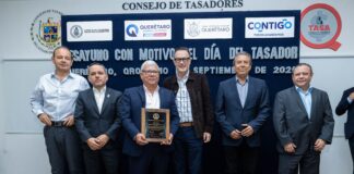 Distingue Mauricio Kuri a integrantes del Consejo de Tasadores del Estado de Querétaro