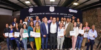 Chepe Guerrero presenta a los Auxiliares de Justicia Cívica en Corregidora: vecinos que construyen seguridad