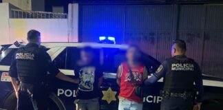 Detenidos por portación ilegal de arma de fuego