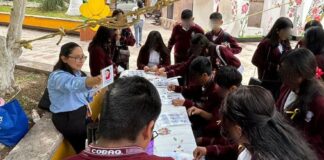 La Secretaría de Salud Realiza Concientización del Cáncer Infantil en Pinal de Amoles