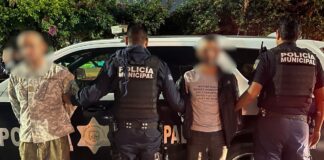 Dos hombres detenidos en Movimiento Obrero por delitos contra la seguridad