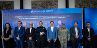 Rodrigo Monsalvo entrega nuevas unidades para reforzar la seguridad en El Marqués