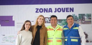 Jairo Morales inaugura la “Zona Joven”