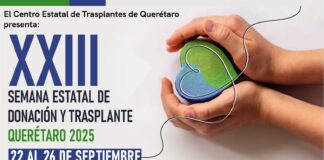 Fortalecen en Querétaro la cultura de donación de órganos y tejidos