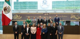 Entrega Eric Gudiño a la LXI Legislatura el Cuarto Informe del Poder Ejecutivo del Estado