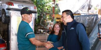 La Secretaría de Desarrollo Social del Estado concluye entrega de enseres a familias afectadas por las lluvias