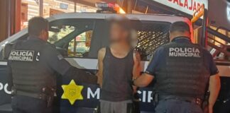Detienen a sujeto por daños dolosos