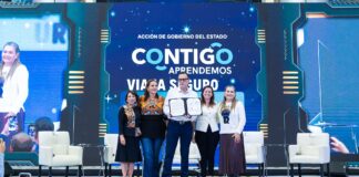 Inaugura Mauricio Kuri el evento Contigo Aprendemos 2025