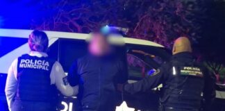 Policías Municipales detienen a masculino por robo de vehículo de carga