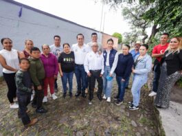 Chepe Guerrero recorre la comunidad de Arroyo Hondo; realizan jornada de servicios públicos