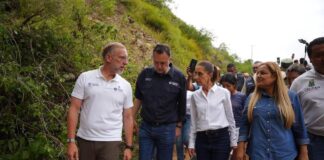 Visita Presidenta de México zonas afectadas por lluvias en la Sierra Gorda queretana