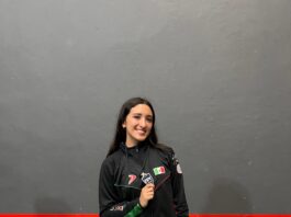 Edna Guzmán, medallista mundial en trinquete sub-23