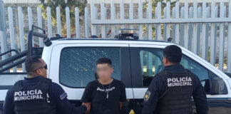 Policías Municipales recuperan motocicleta en la colonia Santa María Magdalena