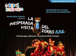 La Casa del Faldón recibe La Inesperada Visita del Zorro Azul