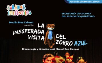 La Casa del Faldón recibe La Inesperada Visita del Zorro Azul