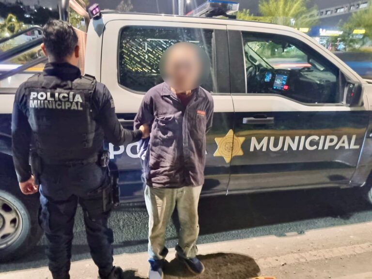«El Cuchis» asegurado por sustraer luminarias de puente vehicular