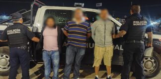Tres detenidos por delitos contra la seguridad