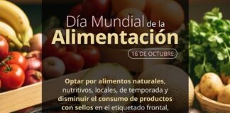 La Secretaría de Salud se adhiere al Día Mundial de la Alimentación