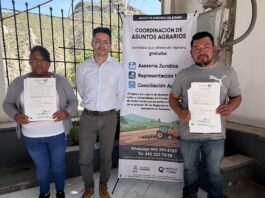 Gobierno del Estado respalda y da certeza jurídica a ejidatarios de Peñamiller