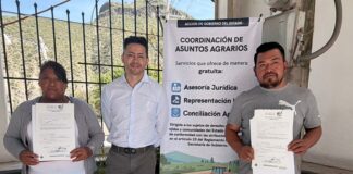 Gobierno del Estado respalda y da certeza jurídica a ejidatarios de Peñamiller