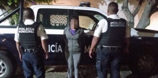 Detienen a mujer por robo en el Fraccionamiento Bosques
