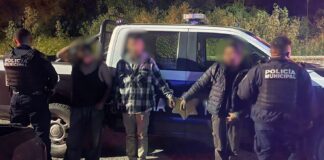 Tres detenidos por robo a vehículo en Hacienda Santa Rosa