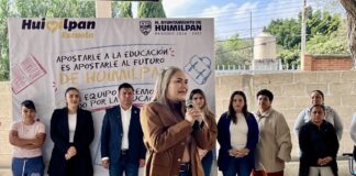 Equipa USEBEQ telesecundaria Álvaro Obregón en Huimilpan