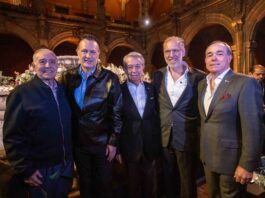 Acude Mauricio Kuri al cóctel de bienvenida del 31 Congreso de Comercio Exterior Mexicano