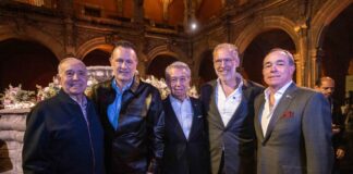 Acude Mauricio Kuri al cóctel de bienvenida del 31 Congreso de Comercio Exterior Mexicano