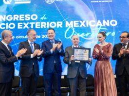 Querétaro impulsa la innovación y apertura internacional en el 31° Congreso de Comercio Exterior Mexicano