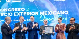 Querétaro impulsa la innovación y apertura internacional en el 31° Congreso de Comercio Exterior Mexicano
