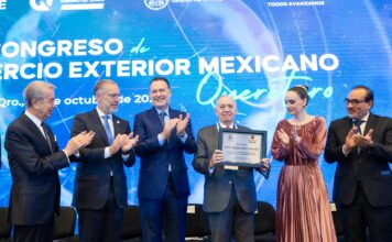 Querétaro impulsa la innovación y apertura internacional en el 31° Congreso de Comercio Exterior Mexicano