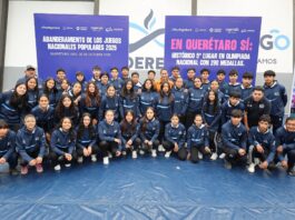 Abanderan a queretanos rumbo a Juegos Nacionales Populares 2025