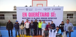 Huimilpan fortalece el tejido social con rehabilitación de cancha en La Ceja