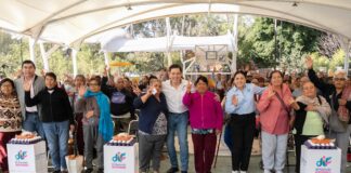 “Entregamos la mejor despensa de Querétaro”: Rodrigo Monsalvo impulsa el bienestar de los adultos mayores en El Marqués