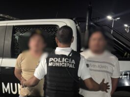 Dos detenidos en la colonia Centro por lesiones dolosas