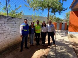 El Instituto de Infraestructura Física Educativa del Estado de Querétaro supervisa obras educativas en Huimilpan