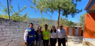 El Instituto de Infraestructura Física Educativa del Estado de Querétaro supervisa obras educativas en Huimilpan