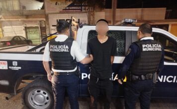 Detienen a hombre que conducía motocicleta con reporte de robo