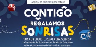 La Secretaría de Educación del Estado de Querétaro Lanza la colecta Contigo Regalamos Sonrisas