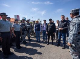 Realiza Gobernador Pase de Revista a corporaciones para seguridad de la Feria Internacional Ganadera Querétaro 2025