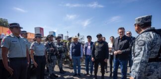 Realiza Gobernador Pase de Revista a corporaciones para seguridad de la Feria Internacional Ganadera Querétaro 2025