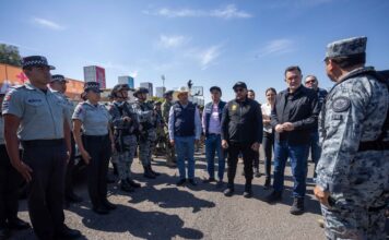 Realiza Gobernador Pase de Revista a corporaciones para seguridad de la Feria Internacional Ganadera Querétaro 2025