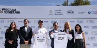 Arranca en Querétaro el programa de entrenamiento de la Fundación Real Madrid
