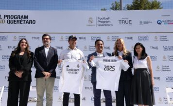 Arranca en Querétaro el programa de entrenamiento de la Fundación Real Madrid