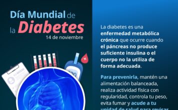 La Secretaría de Salud se une a la conmemoración del Día Mundial de la Diabetes