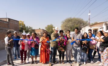 Rodrigo Monsalvo entrega obras de urbanización en Saldarriaga y Hacienda La Cruz